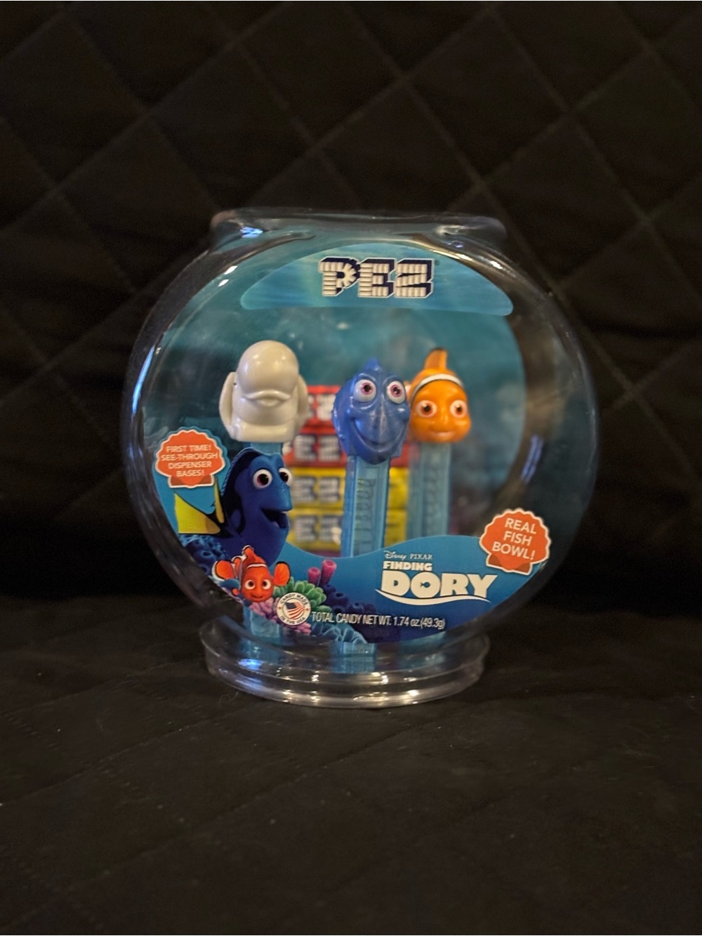 PEZ Finding Finding Dory Candy Dispenser Set - Blue & Orange